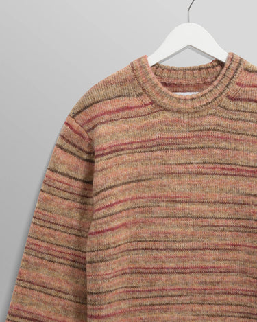 Wax London WILDE CREW SPACE DYE PINK / MULTI - KYOTO - Wax London