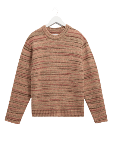 Wax London WILDE CREW SPACE DYE PINK / MULTI - KYOTO - Wax London