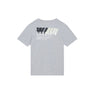 Wood Wood Ace Dealership T-shirt Grey Melange - KYOTO - Wood Wood