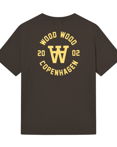 Wood Wood Asa seal Licorice Brown t-shirts - KYOTO - Wood Wood