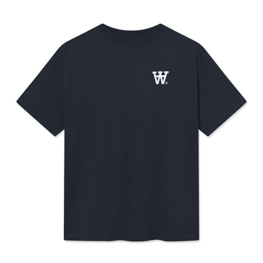 Wood Wood Asa seal Outer Space Blue t-shirts - KYOTO - Wood Wood