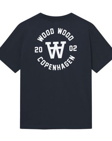 Wood Wood Asa seal Outer Space Blue t-shirts - KYOTO - Wood Wood