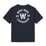 Wood Wood Asa seal Outer Space Blue t-shirts - KYOTO - Wood Wood