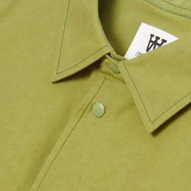 Wood Wood Axl Boyscout Shirt Skjorter Avocado green - KYOTO - Wood Wood