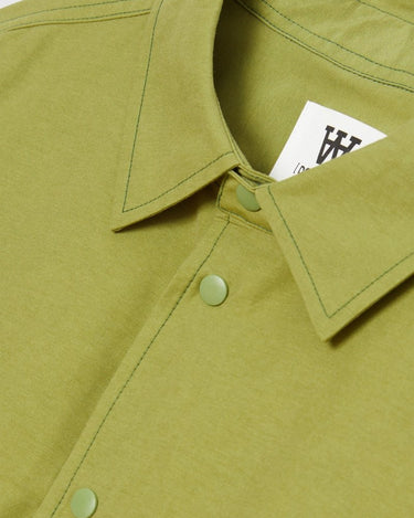 Wood Wood Axl Boyscout Shirt Skjorter Avocado green - KYOTO - Wood Wood