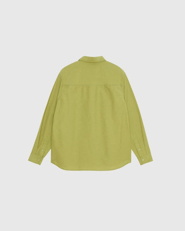 Wood Wood Axl Boyscout Shirt Skjorter Avocado green - KYOTO - Wood Wood