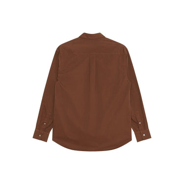 Wood Wood Nico shirt Terra Brown - KYOTO - Wood Wood