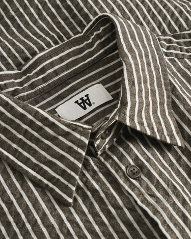 Wood Wood WWAdrian shirt 25269 Delicioso stripe - KYOTO - Wood Wood