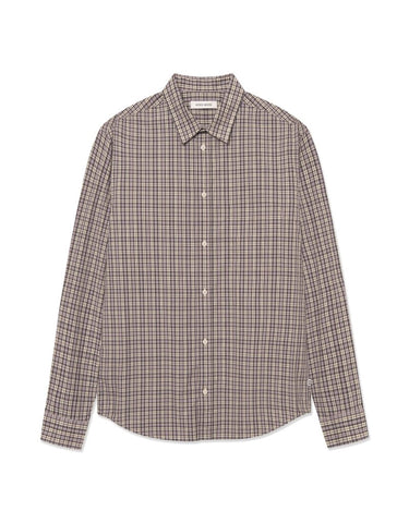 Wood Wood WWCarter shirt 25115 Minimal gray check - KYOTO - Wood Wood