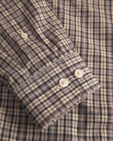 Wood Wood WWCarter shirt 25115 Minimal gray check - KYOTO - Wood Wood