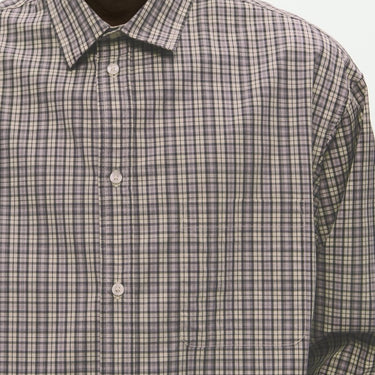 Wood Wood WWCarter shirt 25115 Minimal gray check - KYOTO - Wood Wood