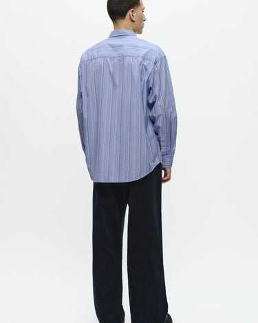 Wood Wood WWCarter shirt 25115 Serenity stripe - KYOTO - Wood Wood