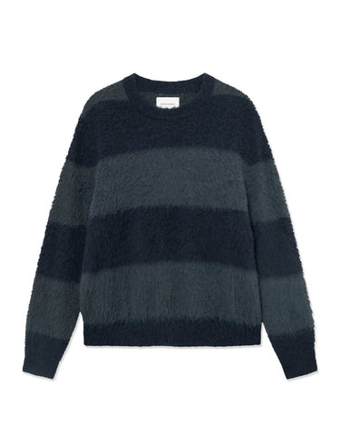 Wood Wood WWLevi crew neck 25192 Salute stripe - KYOTO - Wood Wood