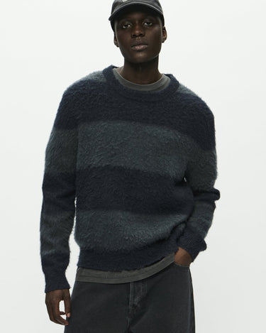 Wood Wood WWLevi crew neck 25192 Salute stripe - KYOTO - Wood Wood