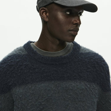 Wood Wood WWLevi crew neck 25192 Salute stripe - KYOTO - Wood Wood