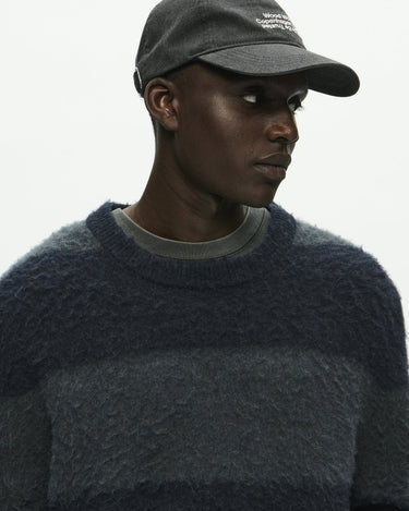 Wood Wood WWLevi crew neck 25192 Salute stripe - KYOTO - Wood Wood