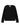 WOOD WOOD WWlogo crew neck 25298 Black - KYOTO - WOOD WOOD