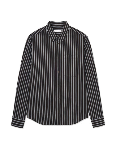 Wood Wood WWNico shirt 25278 Chocolate torte stripe - KYOTO - Wood Wood