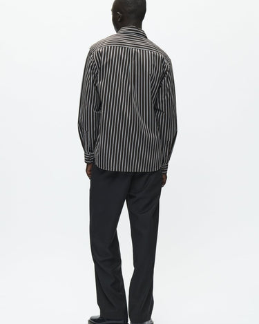 Wood Wood WWNico shirt 25278 Chocolate torte stripe - KYOTO - Wood Wood