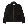 Works and Days Corduroy Training Zip Jacket Black - KYOTO - Works and Days