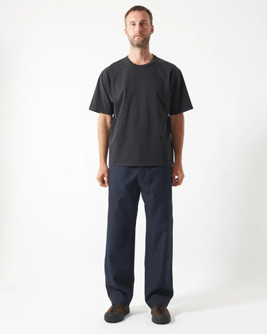 Works and Days Monogram T-Shirt Black - KYOTO - Works and Days