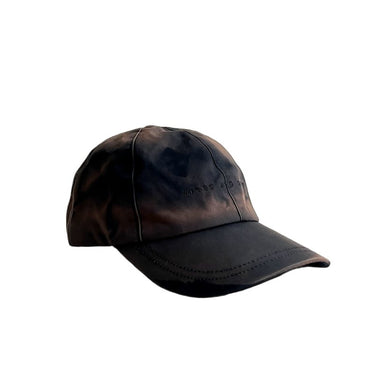 Works and Days Oxidised Ventile Cap Black - KYOTO - Works and Days