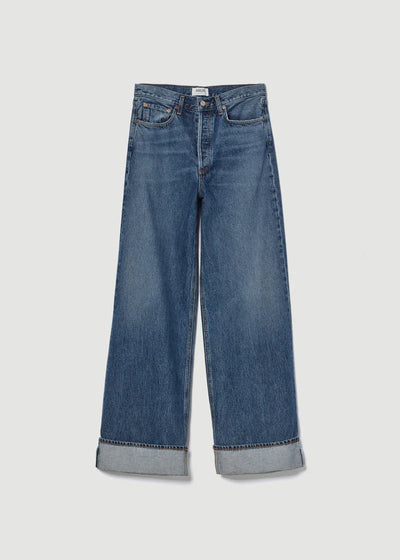 AGOLDE high rise wide leg jeans in Control - KYOTO - AGOLDE