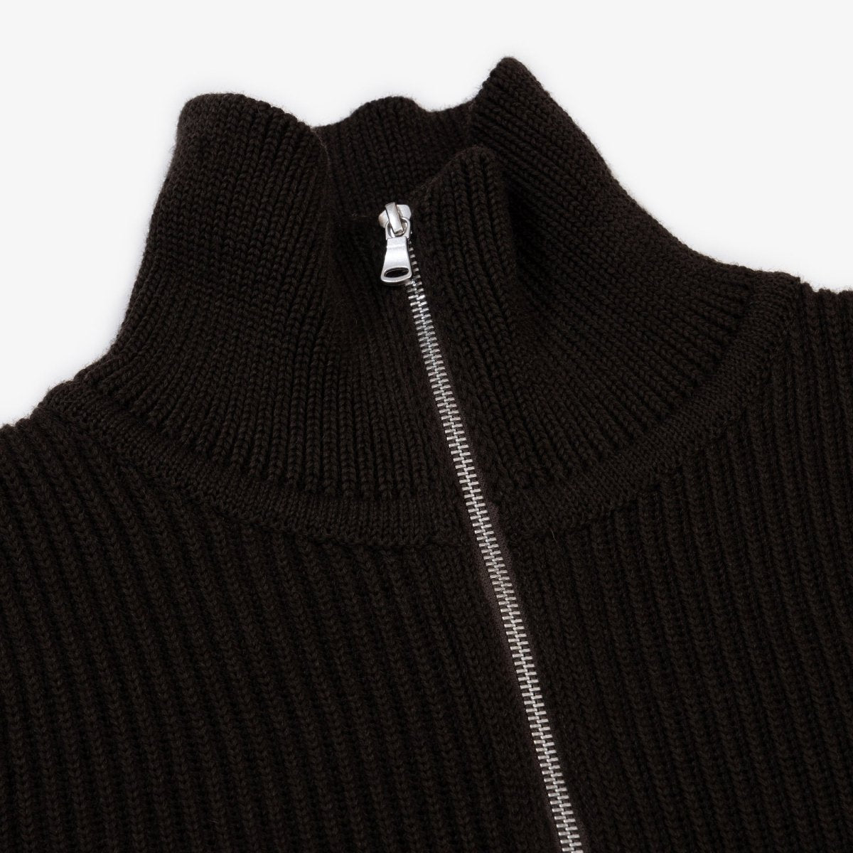 Andersen-Andersen Navy Half Zip Hunting Green - KYOTO - Andersen-Andersen