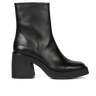 ANGULUS SCULPTURAL Leathet boot black - KYOTO - ANGULUS