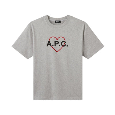 APC t-shirt billy GRIS CHINE - KYOTO - APC