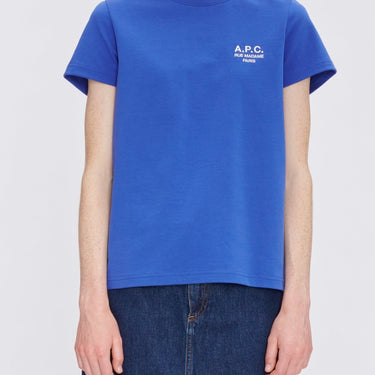 APC t-shirt denise BLUE/WHITE - KYOTO - APC women