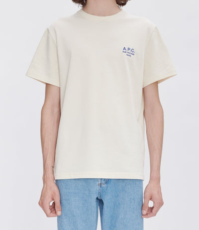 APC t-shirt raymond CASSE/BLEU - KYOTO - APC