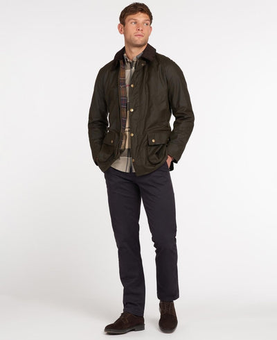 Barbour Ashby Wax Jacket olive - KYOTO - Barbour