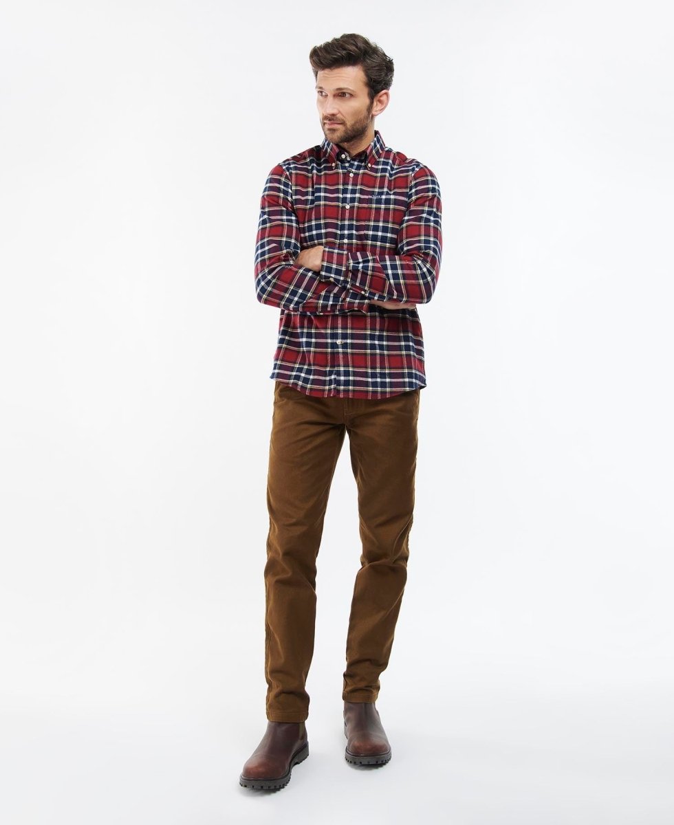 Barbour Betsom Shirt Red - KYOTO - Barbour