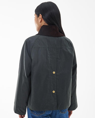 Barbour Catton Wax Sage Jacket - KYOTO - Barbour women