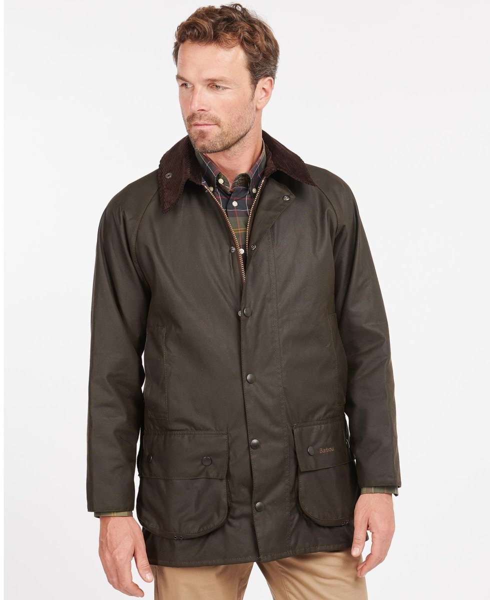 Barbour Classic Beaufort Wax Jacket Olive - KYOTO - Barbour