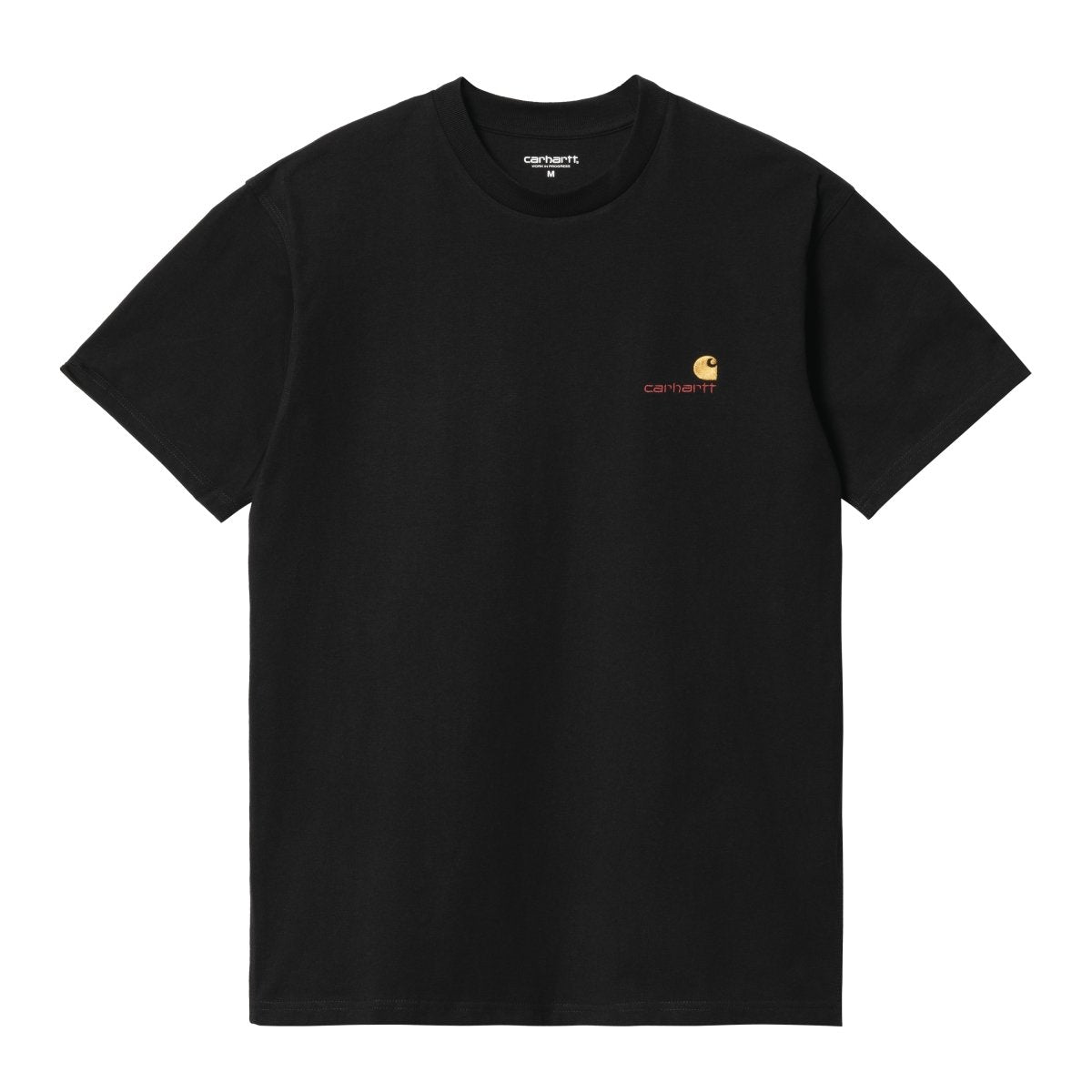 Carhartt S/S American Script T-Shirt - BLACK - KYOTO - Carhartt WIP