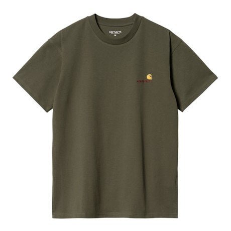 Carhartt S/S American Script T-Shirt Plant - KYOTO - Carhartt WIP