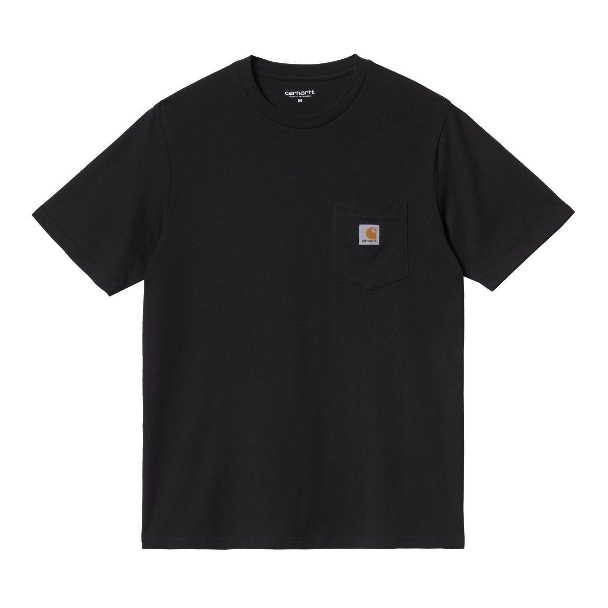 Carhartt S/S Pocket T-Shirt - Black - KYOTO - Carhartt WIP