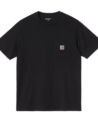 Carhartt S/S Pocket T-Shirt - Black - KYOTO - Carhartt WIP