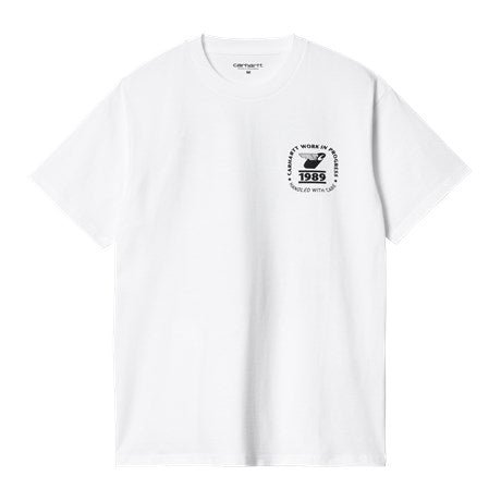 Carhartt S/S Stamp State T-Shirt White - KYOTO - Carhartt WIP