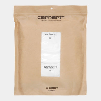 Carhartt WIP A-Shirt White 2 pack - KYOTO - Carhartt WIP