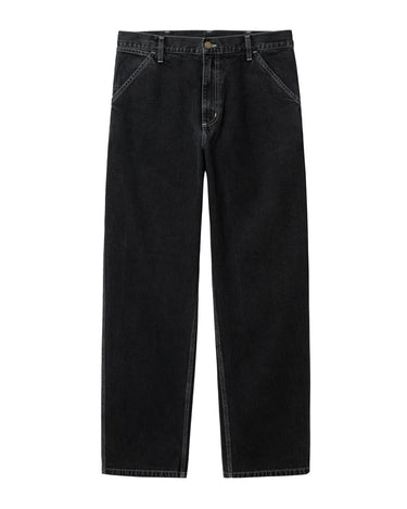 Carhartt WIP Simple Pant Black heavy stone wash - KYOTO - Carhartt WIP