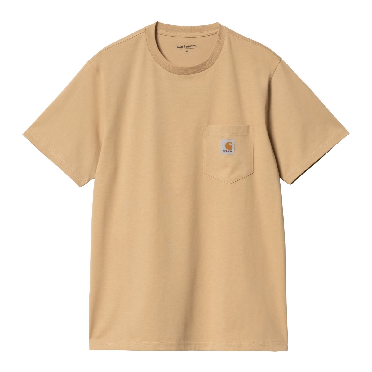 Carhartt WIP S/S Pocket T-Shirt Brown - KYOTO - Carhartt WIP