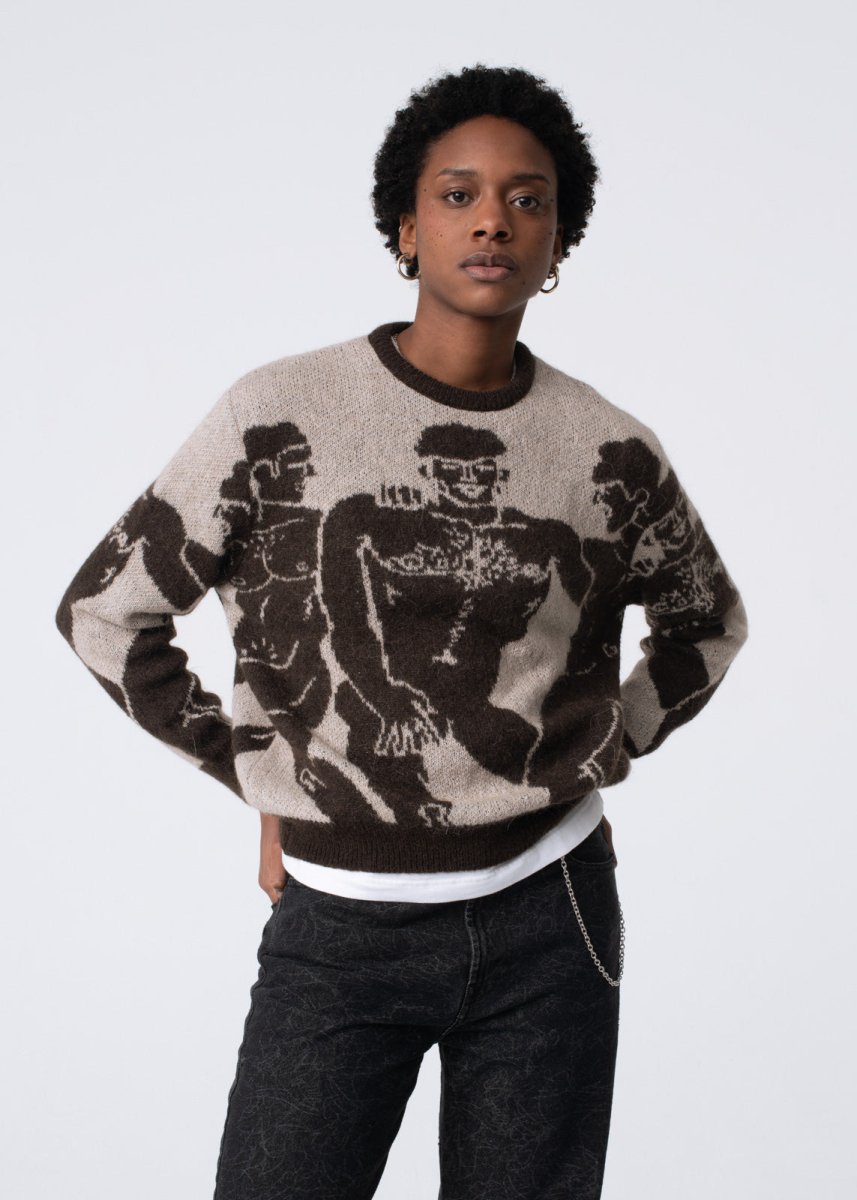 Carne Bollente B.F.F. Knit Beige - KYOTO - Carne Bollente