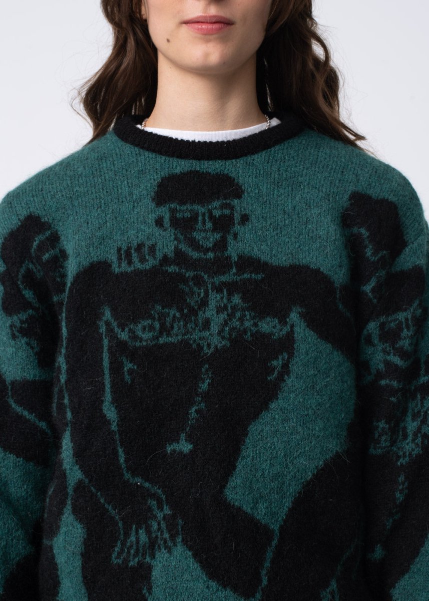 Carne Bollente B.F.F. Knit Green - KYOTO - Carne Bollente
