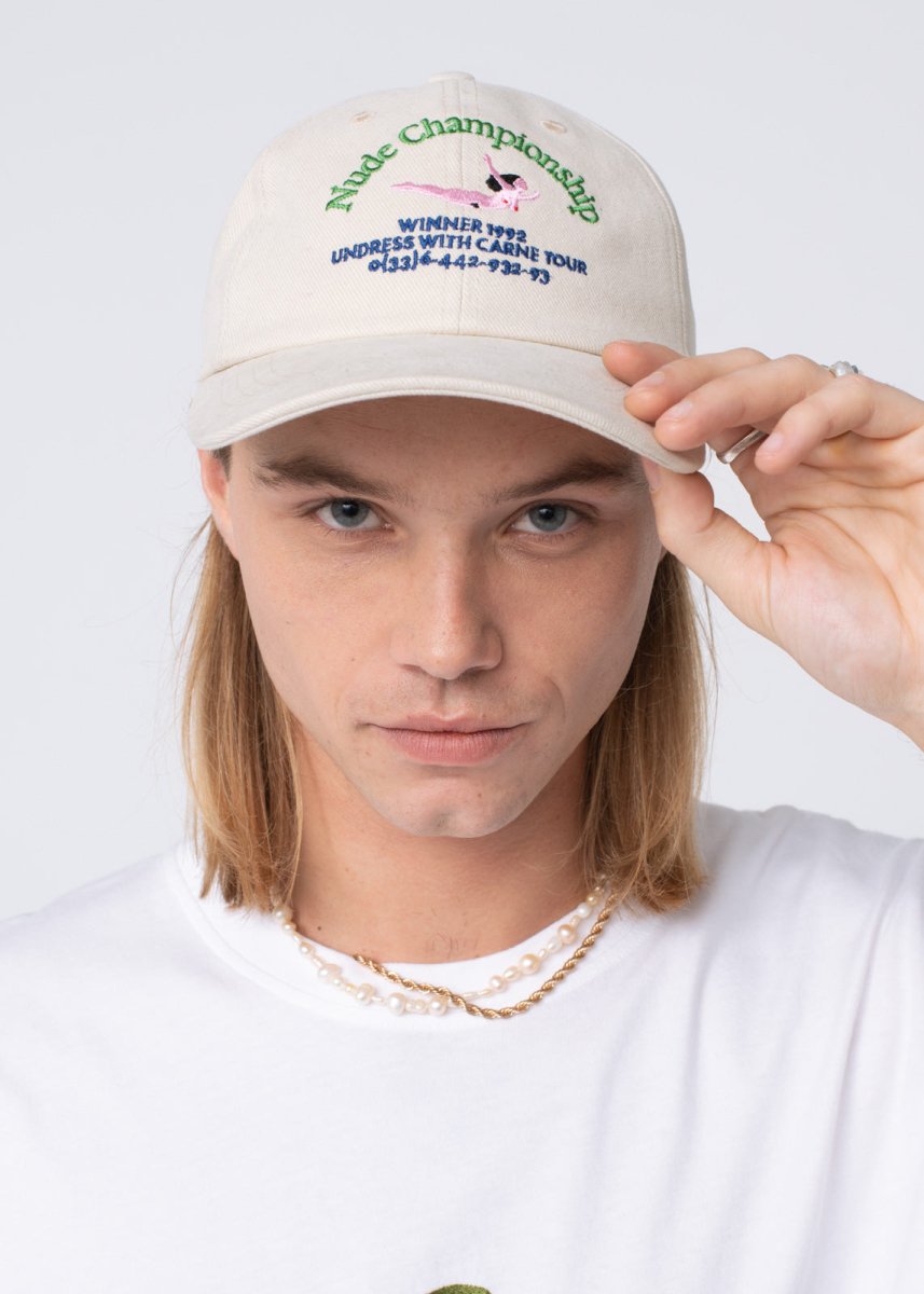 Carne Bollente Nude Champion Cap Beige - KYOTO - Carne Bollente
