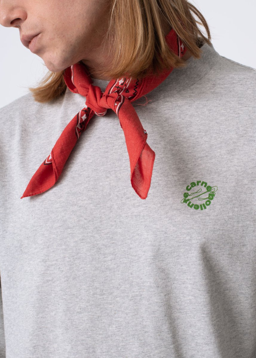 Carne Bollente Sex+Love Tee grey - KYOTO - Carne Bollente