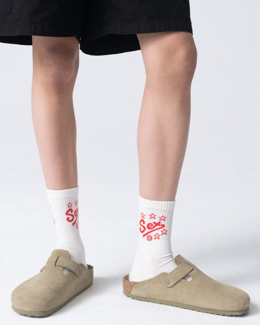 Carne Bollente Socks Shocks White - KYOTO - Carne Bollente