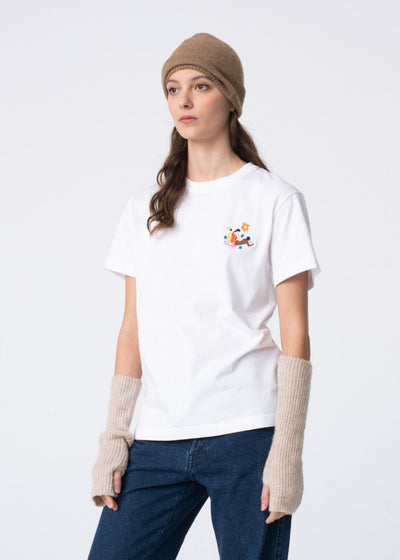 Carne Bollente Yabba-Dabba Tee white - KYOTO - Carne Bollente
